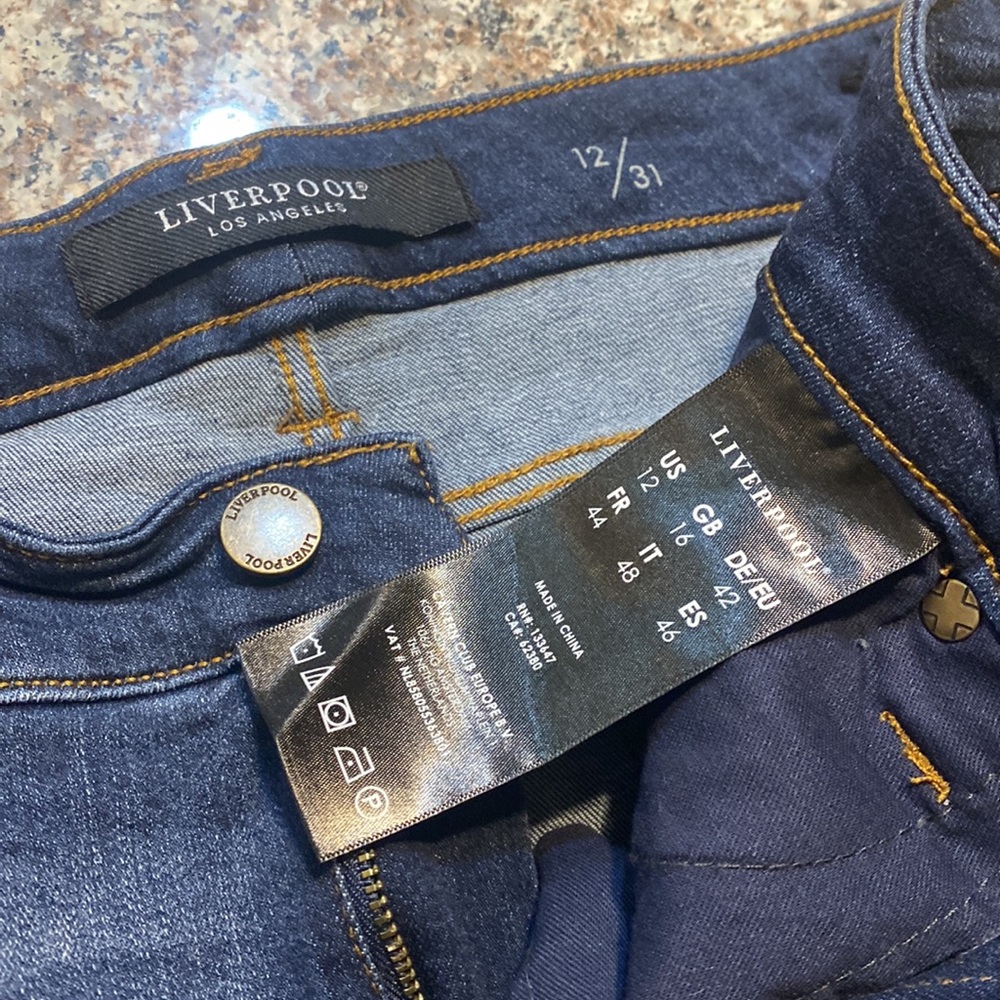 Liverpool Jeans “the Skinny” sz 12/31 - Picture 6 of 8